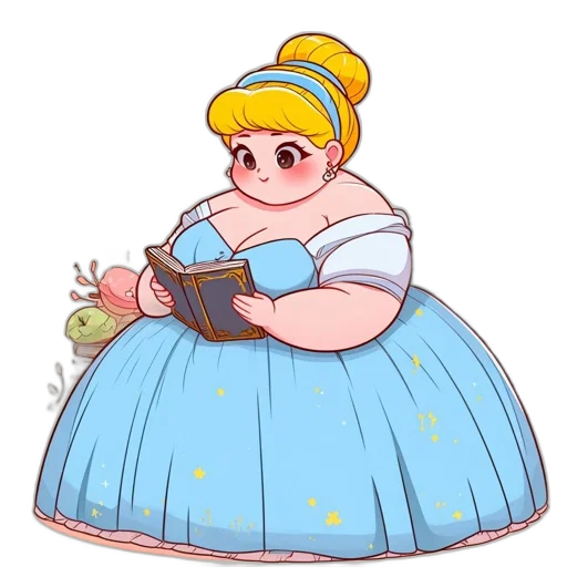 dress, crown, food, staff transparent PNG cut-out