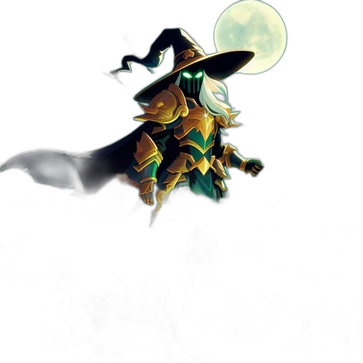 staff, mask, dragon, hat transparent PNG cut-out