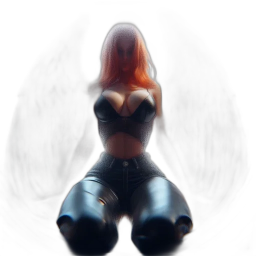 robot, dress, weapon, mask transparent PNG cut-out