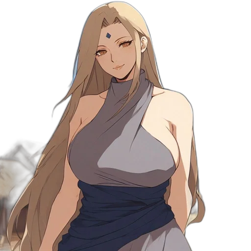 dress, anime, concept art, fantasy art transparent PNG cut-out