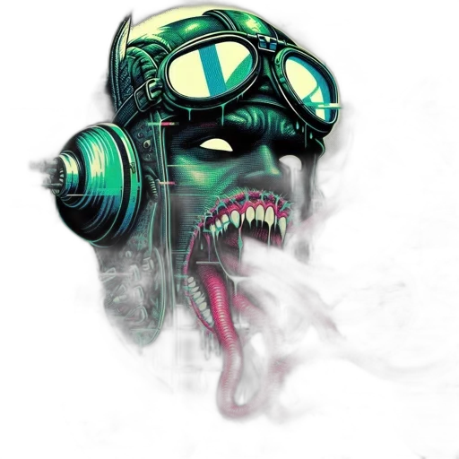 mask, face, creature, robot transparent PNG cut-out