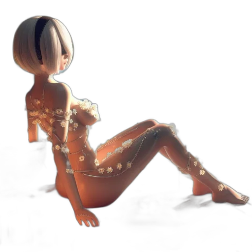 dress, robot, creature, jewelry transparent PNG cut-out