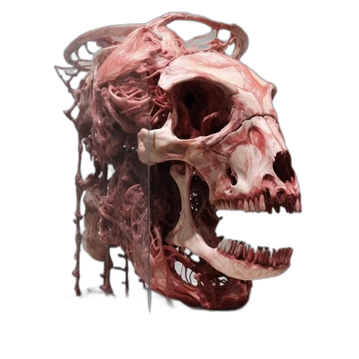 face, mask, creature, crown transparent PNG cut-out