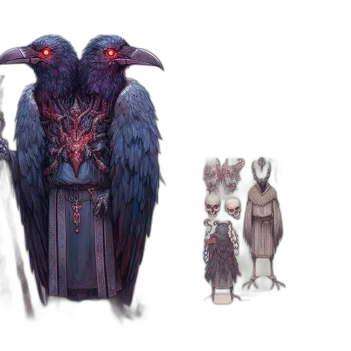 creature, concept art, fantasy art, pixel art transparent PNG cut-out