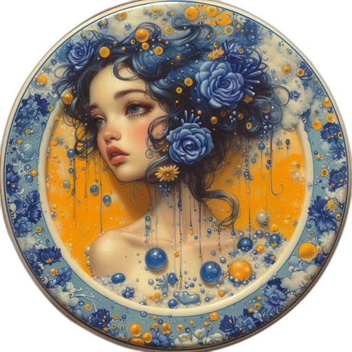 jewelry, oil painting, fantasy art, photorealistic transparent PNG cut-out