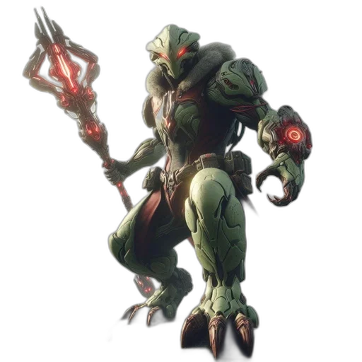 creature, staff, robot, weapon transparent PNG cut-out