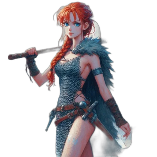 sword, weapon, staff, fantasy art transparent PNG cut-out