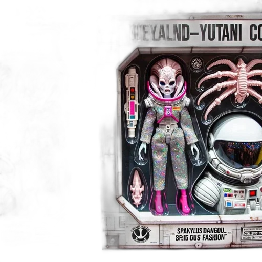 concept art, comic book art, outer space, two transparent PNG cut-out