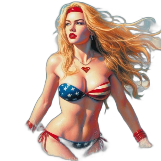 comic book art, fantasy art, concept art, photorealistic transparent PNG cut-out