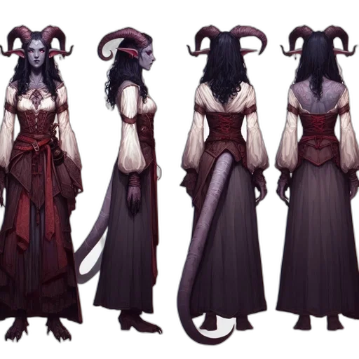concept art, fantasy art, 3d render, dark transparent PNG cut-out