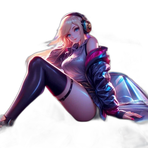 jacket, robot, staff, weapon transparent PNG cut-out
