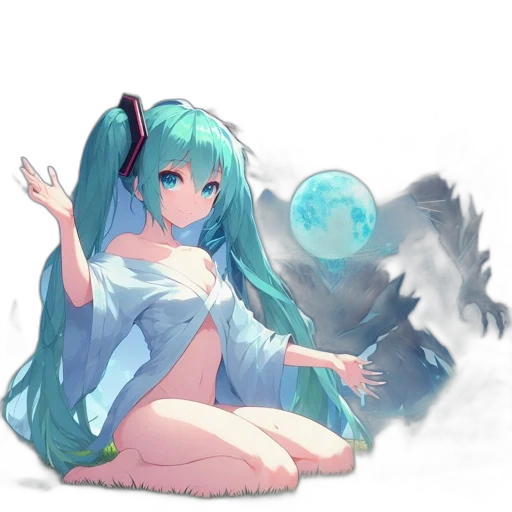 staff, dragon, creature, dress transparent PNG cut-out