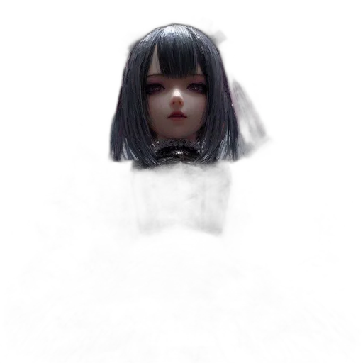 face, mask, robot, creature transparent PNG cut-out