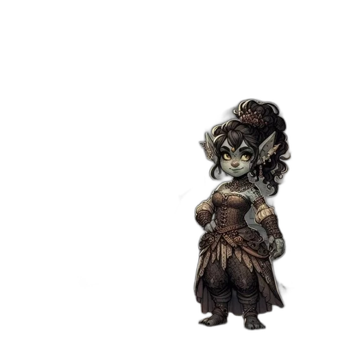 staff, mask, creature, face transparent PNG cut-out