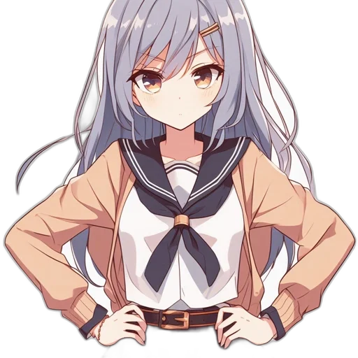 staff, dress, crown, face transparent PNG cut-out