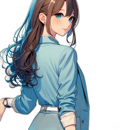 dress, staff, jacket, sword transparent PNG cut-out