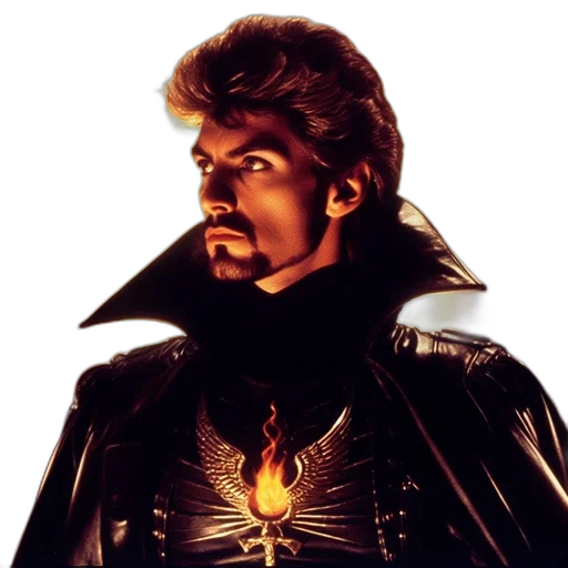 jacket, face, comic book art, concept art transparent PNG cut-out