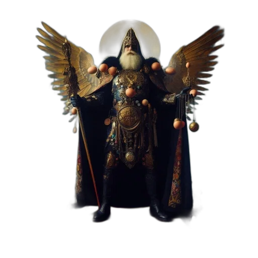 staff, crown, mask, dragon transparent PNG cut-out