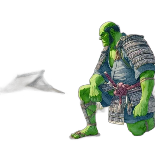 weapon, sword, mask, creature transparent PNG cut-out