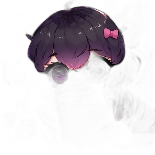 mask, hair, staff, face transparent PNG cut-out