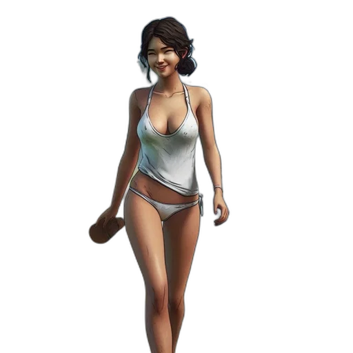 dress, concept art, 3d render, fantasy art transparent PNG cut-out