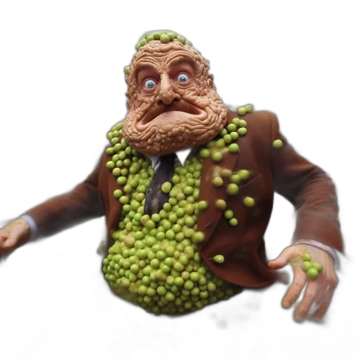 creature, food, staff, face transparent PNG cut-out