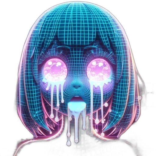 mask, robot, face, creature transparent PNG cut-out