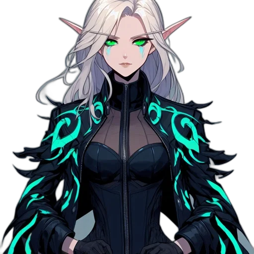 staff, dragon, dress, fantasy art transparent PNG cut-out