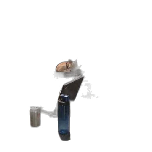 staff, weapon, robot, hair transparent PNG cut-out