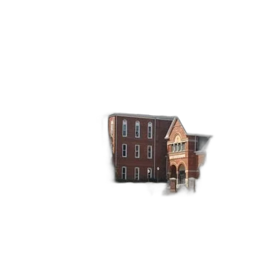 building, furniture, face, 3d render transparent PNG cut-out