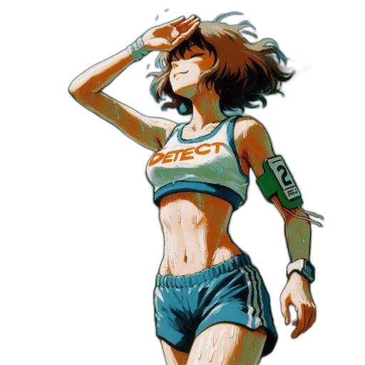 robot, dress, jacket, weapon transparent PNG cut-out