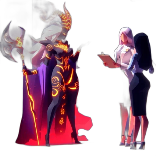 concept art, fantasy art, pixel art, 3d render transparent PNG cut-out