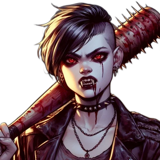 weapon, comic book art, concept art, cyberpunk transparent PNG cut-out