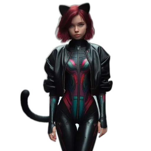 jacket, animal, concept art, comic book art transparent PNG cut-out