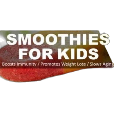 food, smoothies, kids, boosts transparent PNG cut-out