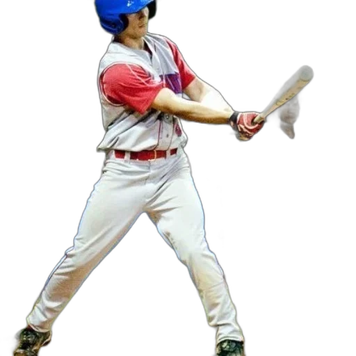 weapon, staff, baseball, player transparent PNG cut-out