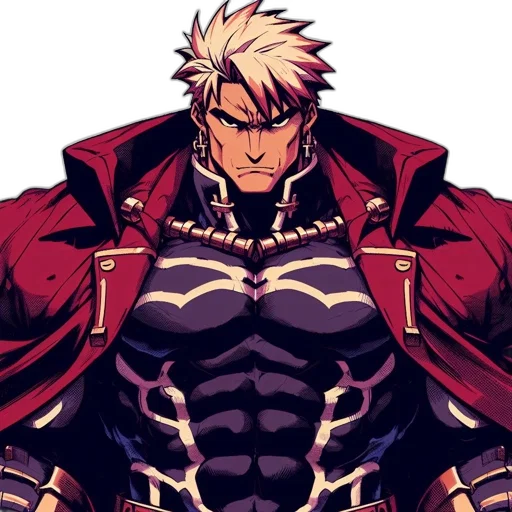 jacket, animal, pixel art, comic book art transparent PNG cut-out