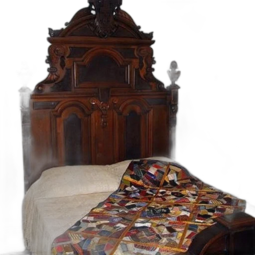 furniture, crown, dress, bed transparent PNG cut-out