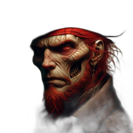 face, mask, creature, concept art transparent PNG cut-out