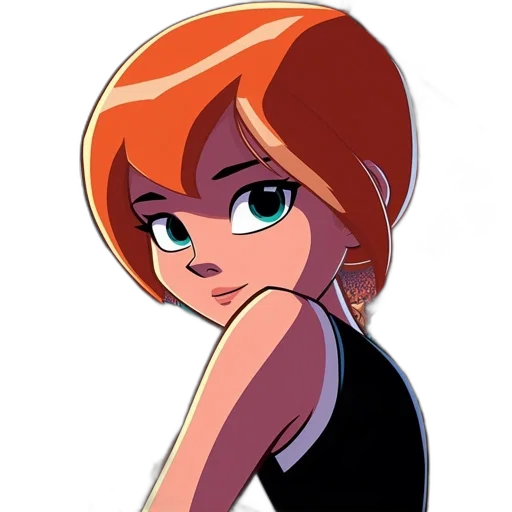 dress, face, jewelry, staff transparent PNG cut-out