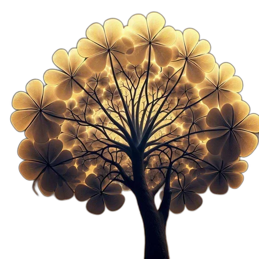 tree, crown, flower, jewelry transparent PNG cut-out