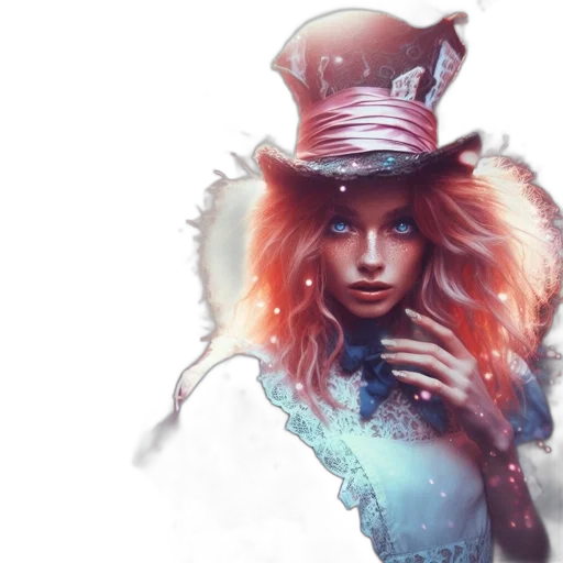 hat, fantasy art, concept art, photorealistic transparent PNG cut-out