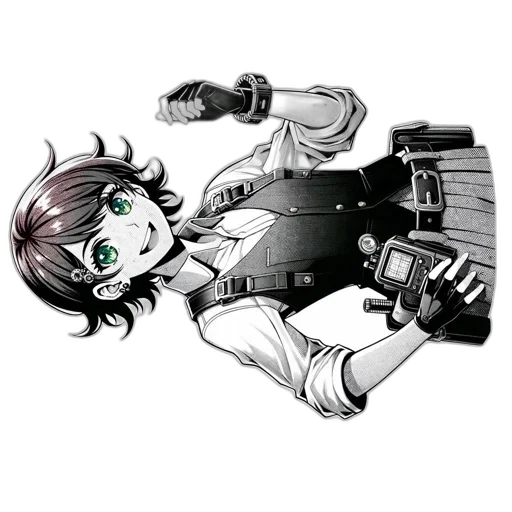 robot, weapon, staff, mask transparent PNG cut-out