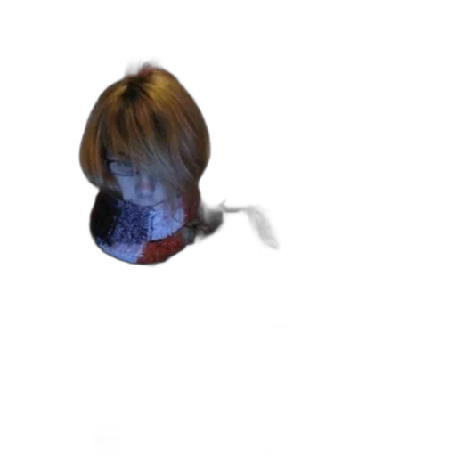 hair, mask, face, creature transparent PNG cut-out