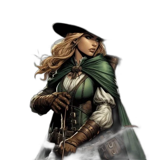 staff, fantasy art, concept art, comic book art transparent PNG cut-out