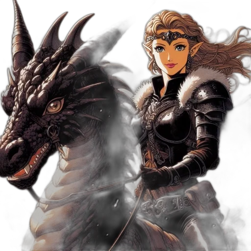 dragon, fantasy art, concept art, comic book art transparent PNG cut-out