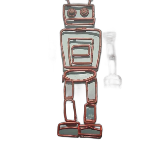 jewelry, robot, mask, staff transparent PNG cut-out