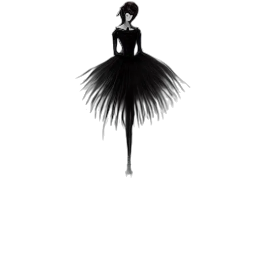 dress, hair, crown, staff transparent PNG cut-out