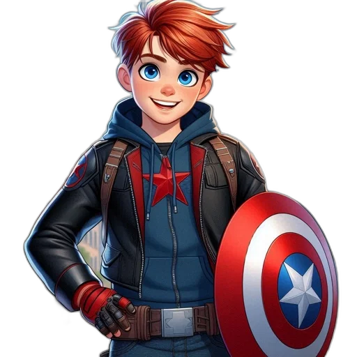 jacket, comic book art, concept art, cartoon transparent PNG cut-out