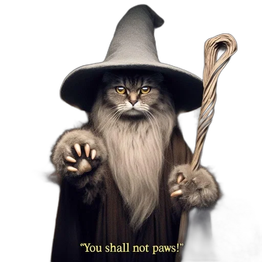 staff, animal, fantasy art, concept art transparent PNG cut-out